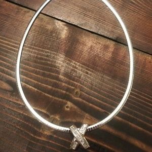 NWT 18" Silver Omega with slide